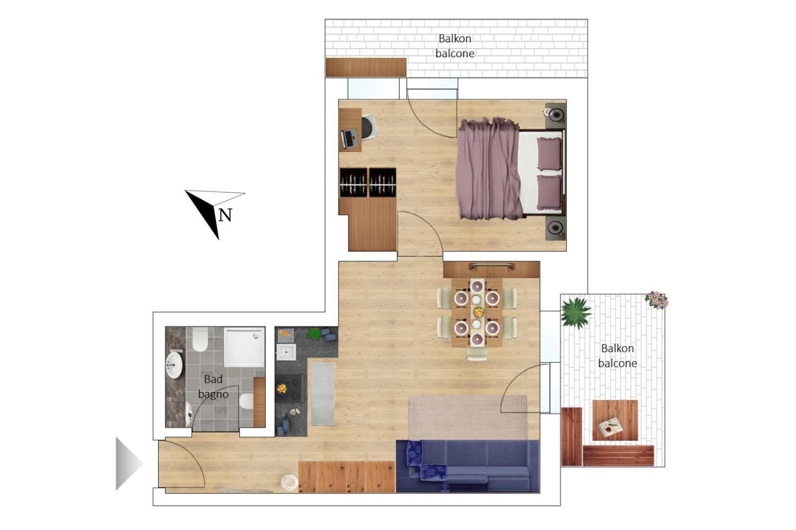 Aurturist Sesto Apartment Phòng bức ảnh