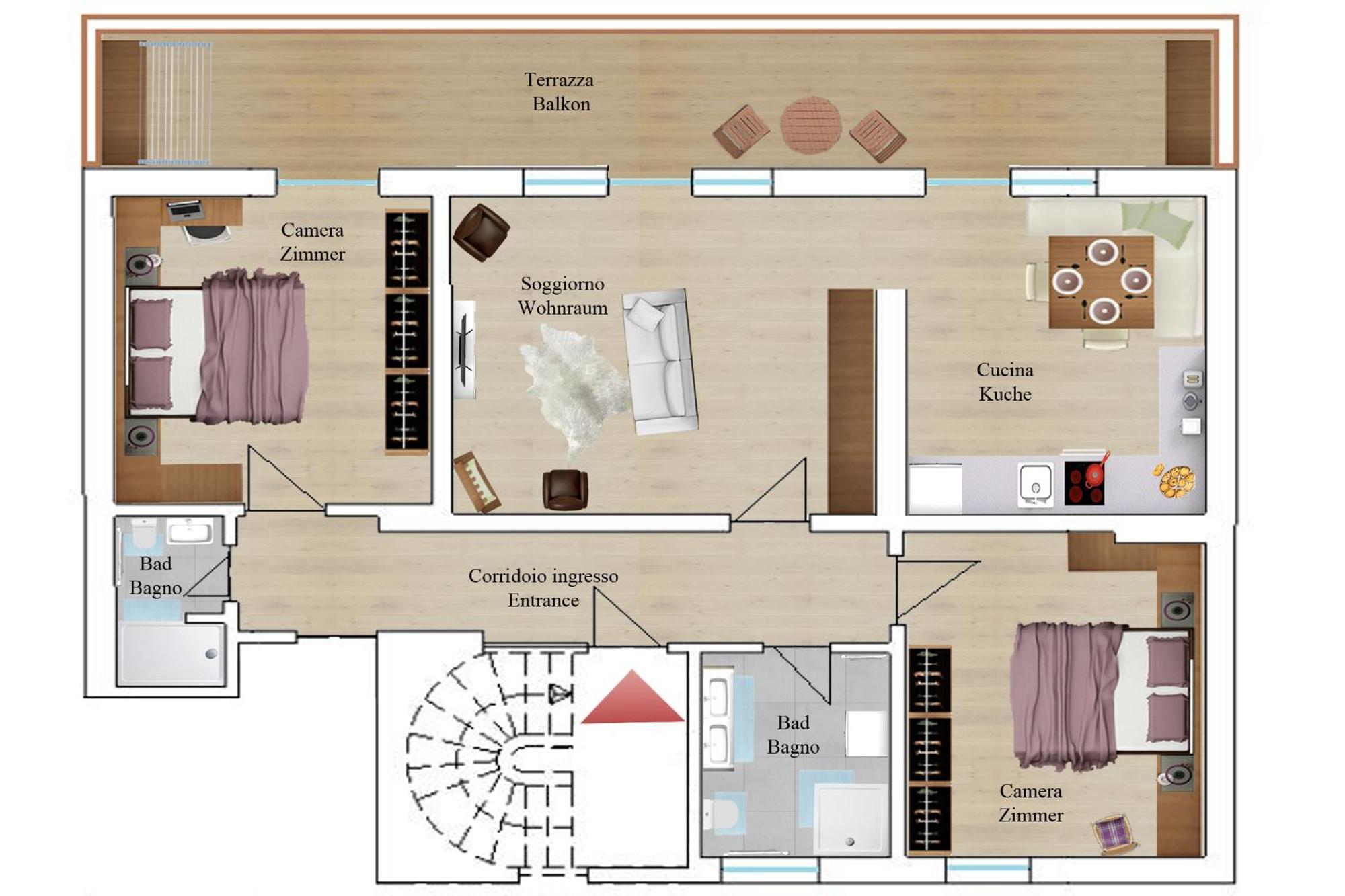 Aurturist Sesto Apartment Phòng bức ảnh